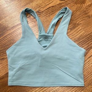 ALO Yoga Sports Bra in Light Blue